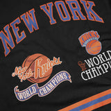New York Knicks World Champions Long Sleeve Tee - Faded Black