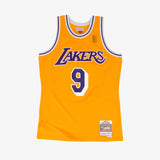 Nick Van Exel Los Angeles Lakers 96-97 HWC Swingman Jersey - Yellow