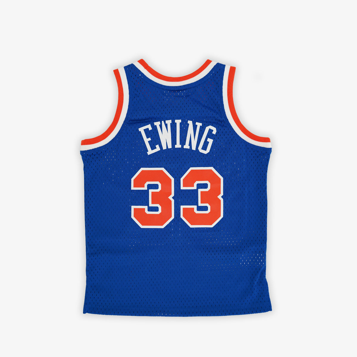 Patrick Ewing New York Knicks 91-92 HWC Youth Swingman Jersey - Blue