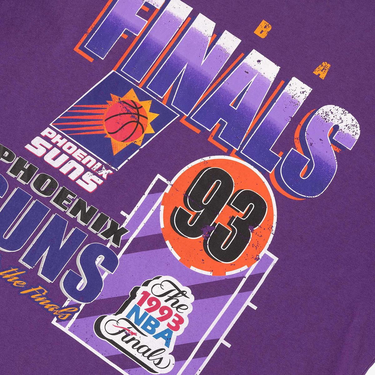 Phoenix Suns 1993 Finals Tee - Faded Purple