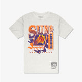 Phoenix Suns Brush Off Tee - White Marl