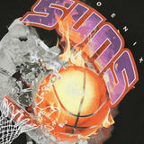 Phoenix Suns Fireball Tee - Faded Black