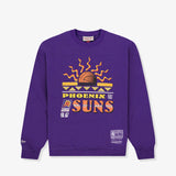 Phoenix Suns Sun Rays Crew Sweatshirt - Purple