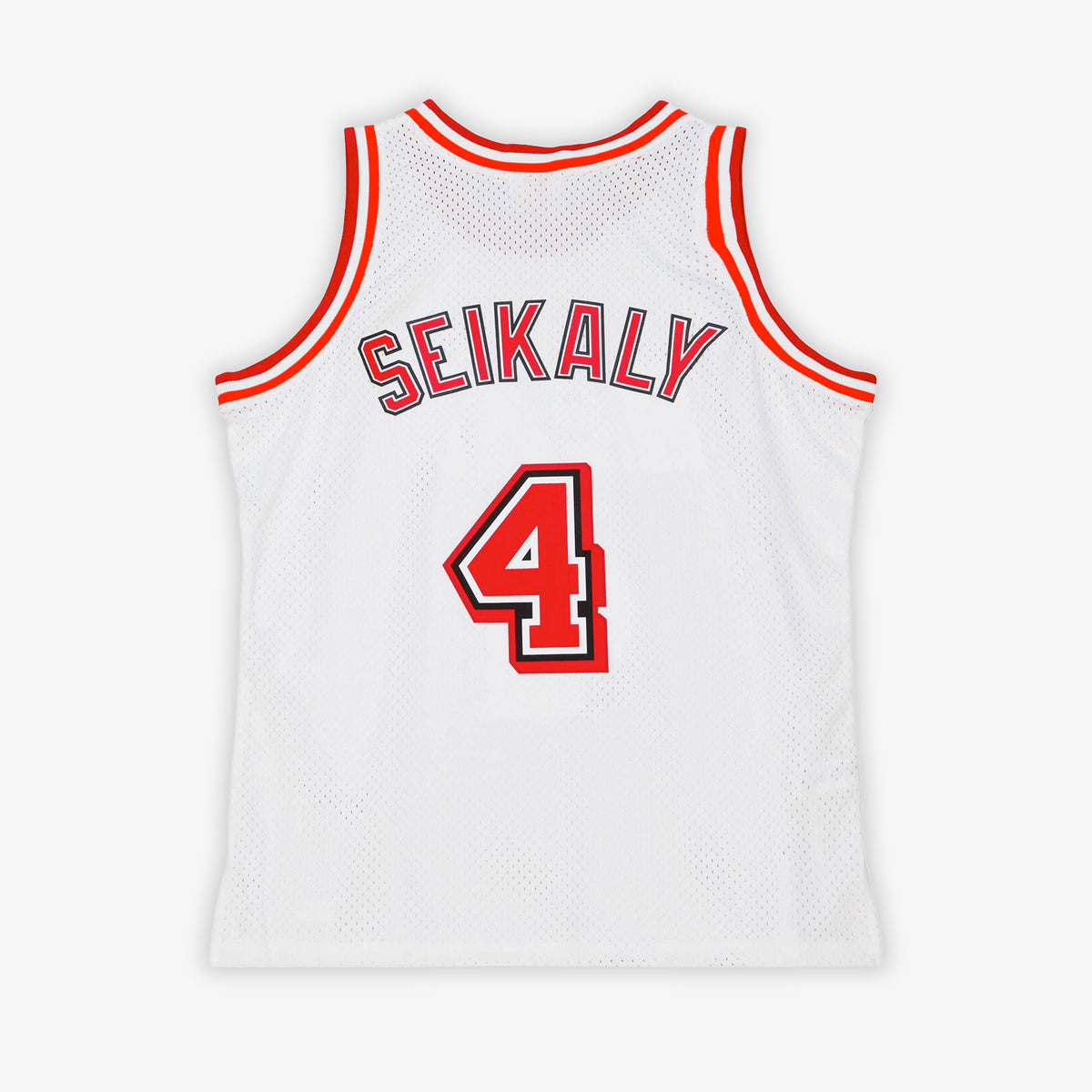 Rony Seikaly Miami Heat 88-89 HWC Swingman Jersey - White