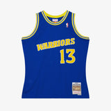 Šarūnas Marčiulionis Golden State Warriors 90-91 HWC Swingman Jersey - Blue