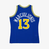 Šarūnas Marčiulionis Golden State Warriors 90-91 HWC Swingman Jersey - Blue