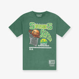 Seattle SuperSonics Hoop Tee - Faded Green