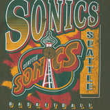 Seattle Supersonics Brush Off Tee - Faded Green