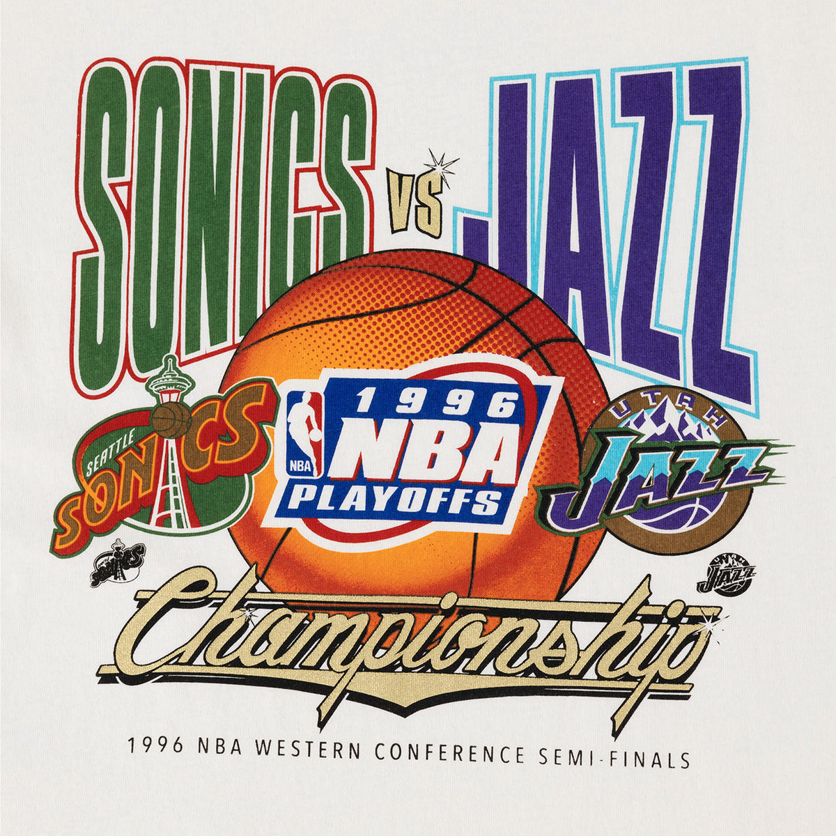 Vintage Utah Jazz Western Conference Champions NBA Finals 1997