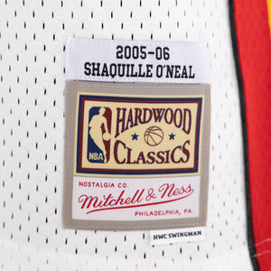 Shaquille O'Neal Miami Heat Mitchell & Ness Big & Tall Hardwood Classics  2005/06 Swingman Jersey - Black