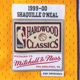 Shaquille O'Neal Los Angeles Lakers 99-00 HWC Swingman Jersey - Yellow