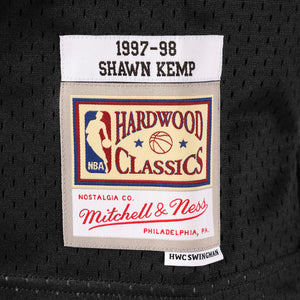 Shawn Kemp Cleveland Cavaliers 97-98 HWC Swingman Jersey - Black - Throwback