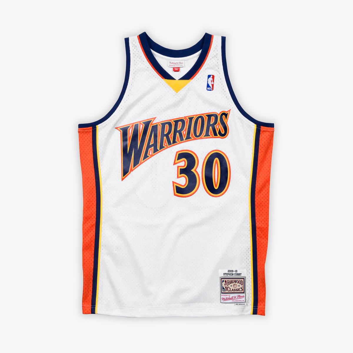 Stephen Curry Golden State Warriors Throwback White We Believe