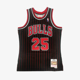 Steve Kerr Chicago Bulls 95-96 HWC Swingman Jersey - Black