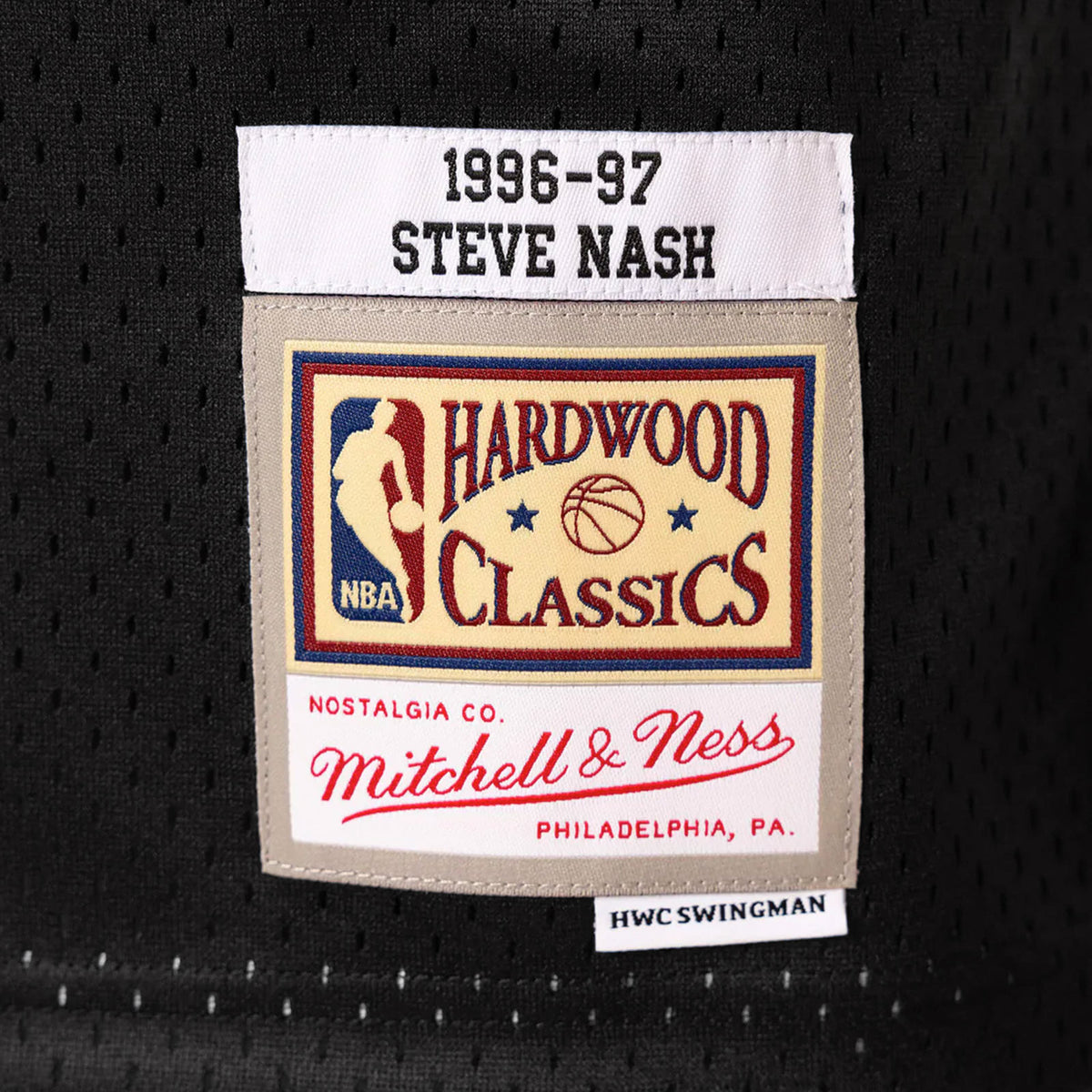 Steve Nash Phoenix Suns 96-97 HWC Swingman Jersey - Black