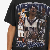 Allen Iverson Georgetown Hoyas The Answer Tee - Faded Black