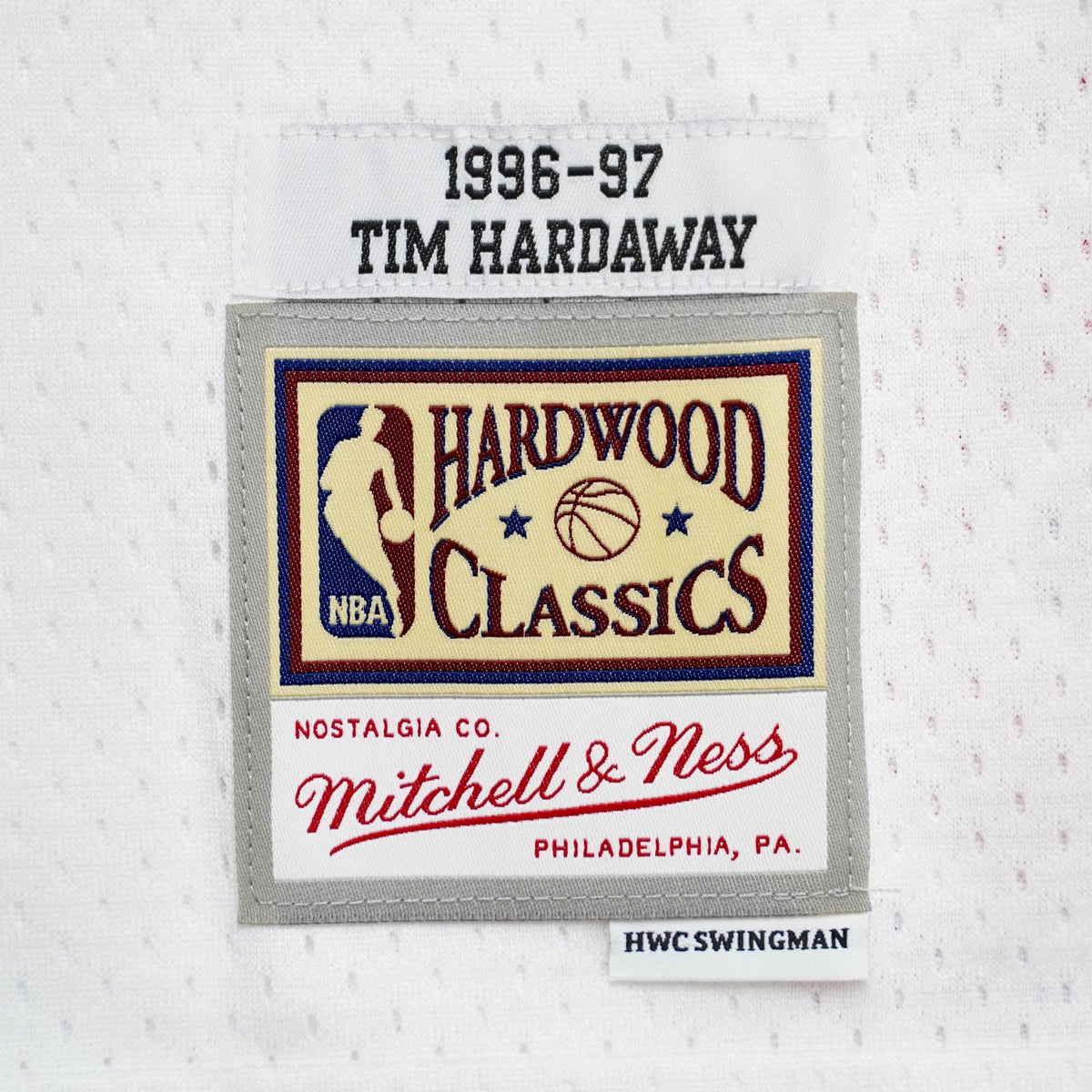 Tim Hardaway Miami Heat 96-97 HWC Swingman Jersey - White