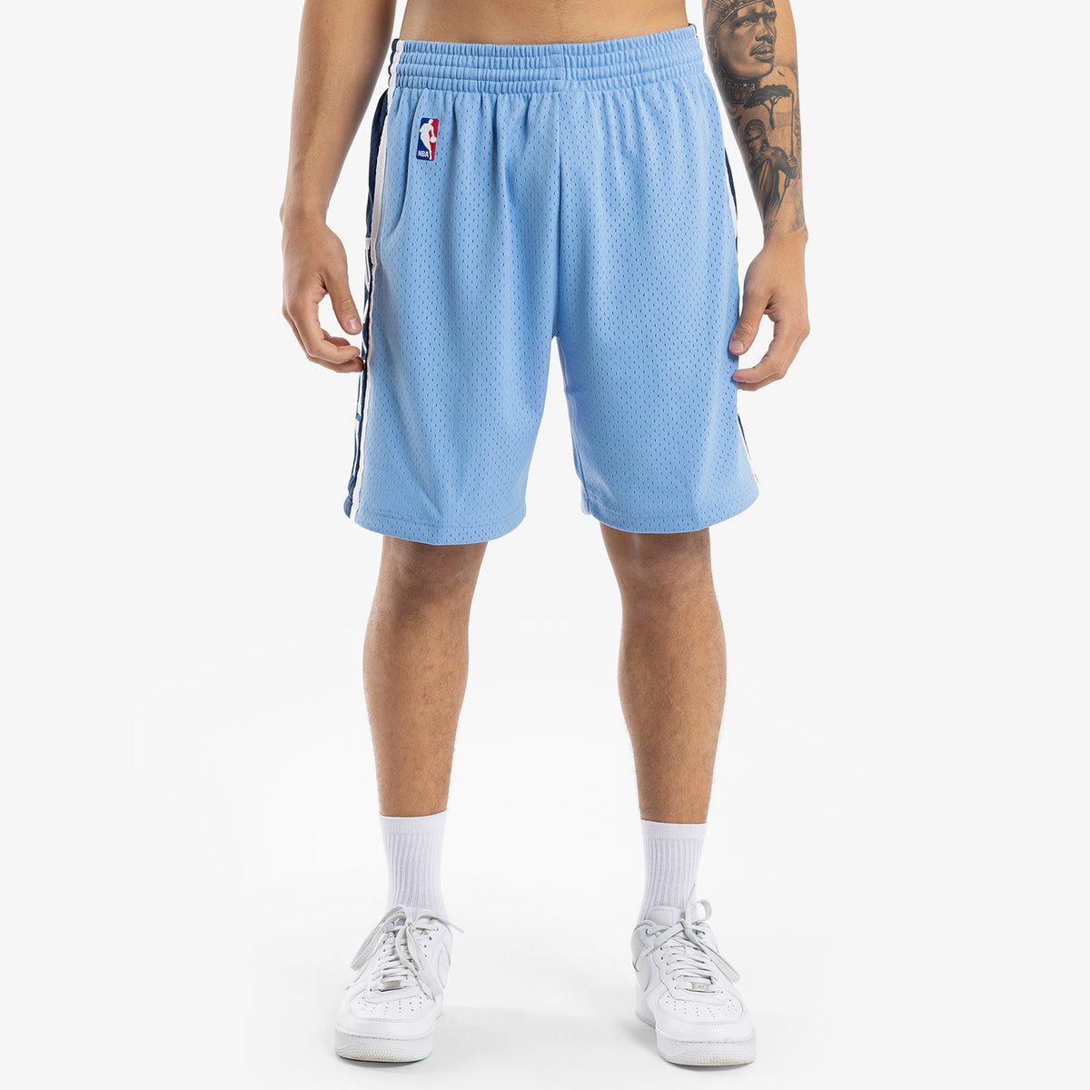 Utah Jazz 06-07 HWC Swingman Shorts - Blue