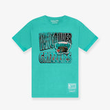 Vancouver Grizzlies Incline Stack Vintage Tee - Faded Aqua