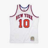 Walt Frazier New York Knicks 69-70 HWC Swingman Jersey - White