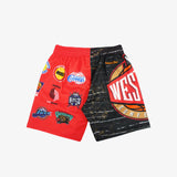 Western Conference All Star Jumbotron 3.0 Mesh Shorts - Black