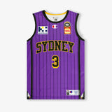 Dejan Vasiljevic Sydney Kings NBL Home Authentic Jersey - Purple