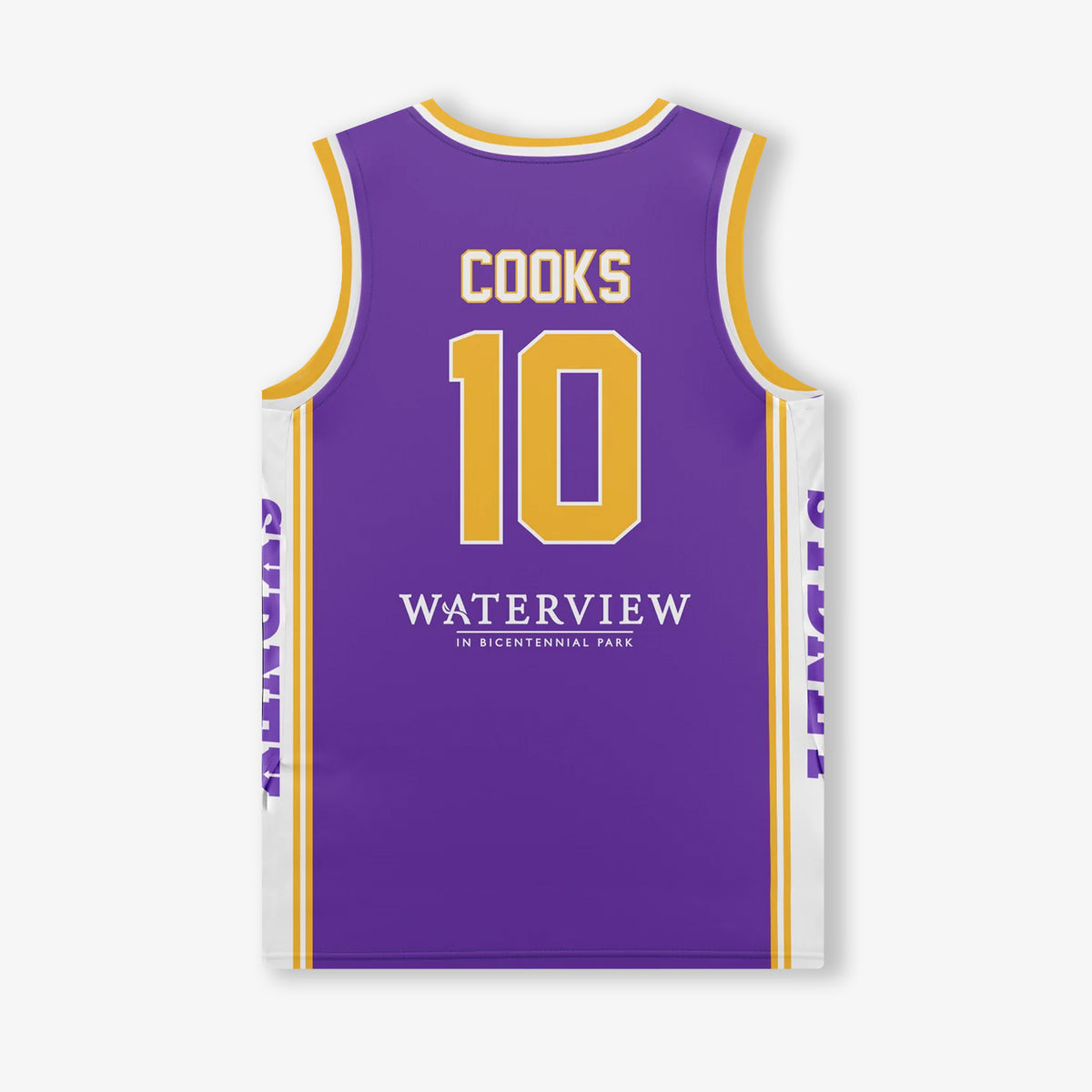 Jaylen Adams Sydney Kings NBL Home Authentic Jersey - Purple - Throwback