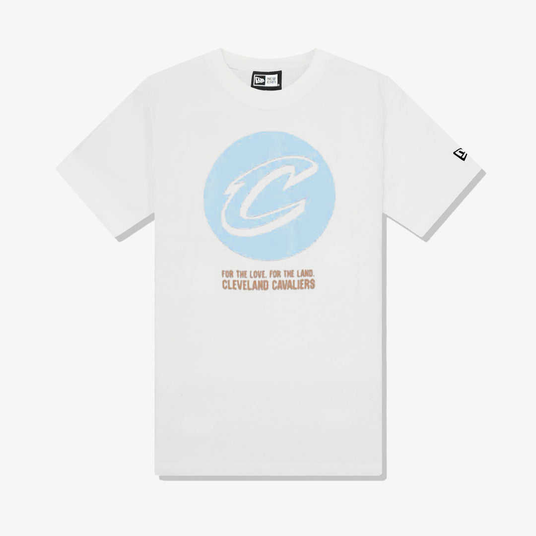 Cleveland Cavaliers City Edition T-Shirt - White - Throwback