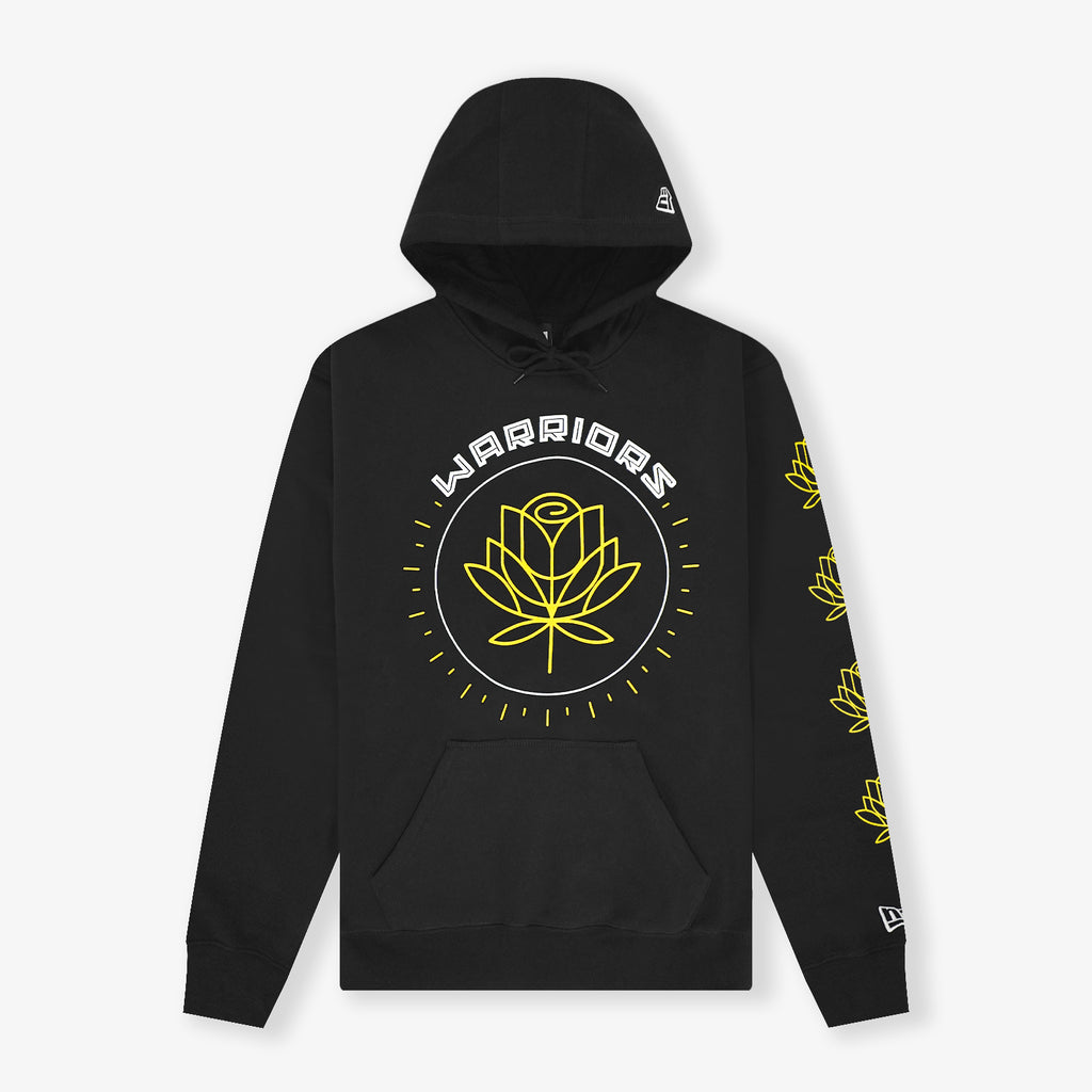 Golden State Warriors City Edition Hoodie Black Throwback