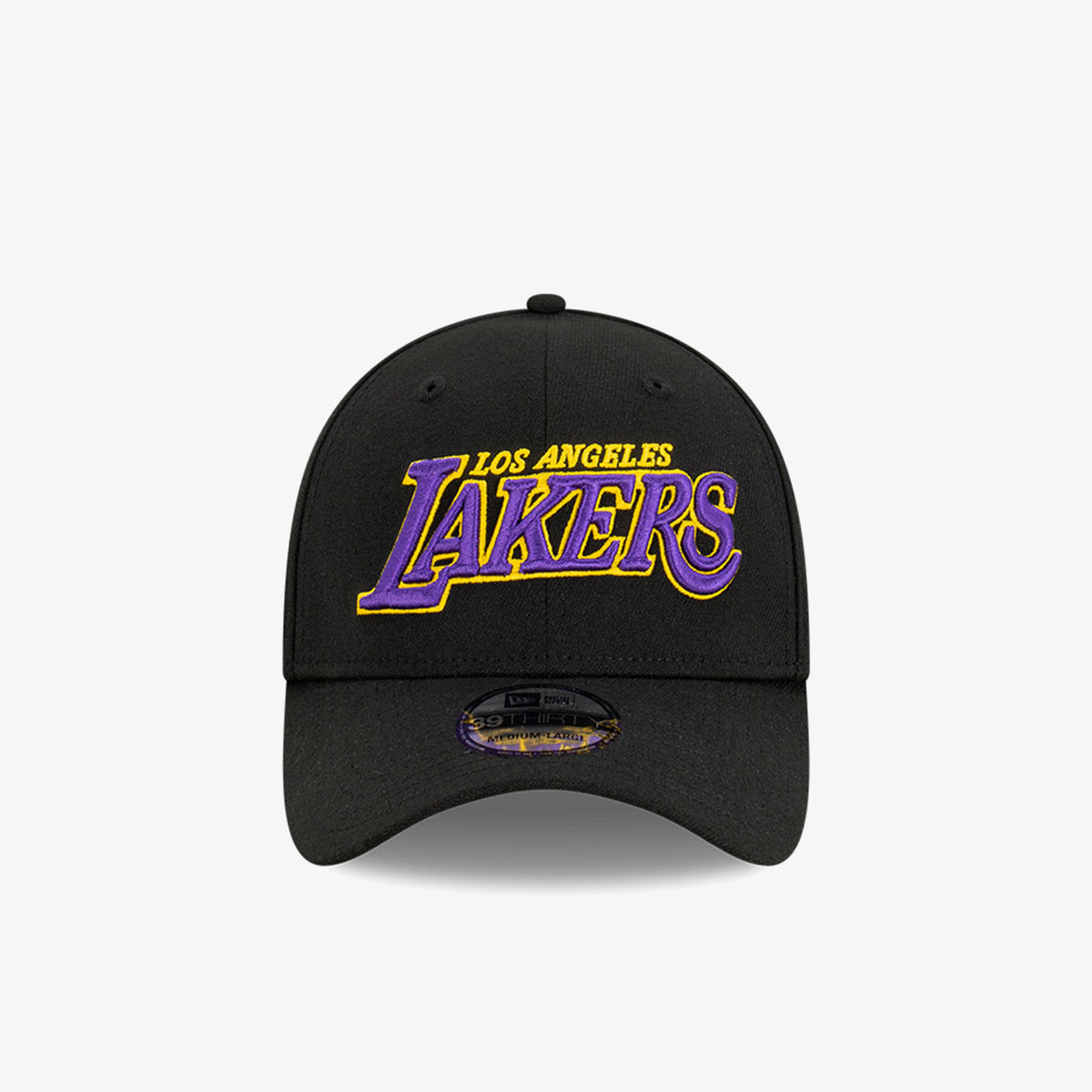 Los Angeles Lakers 39Thirty Wordmark Cap Throwback