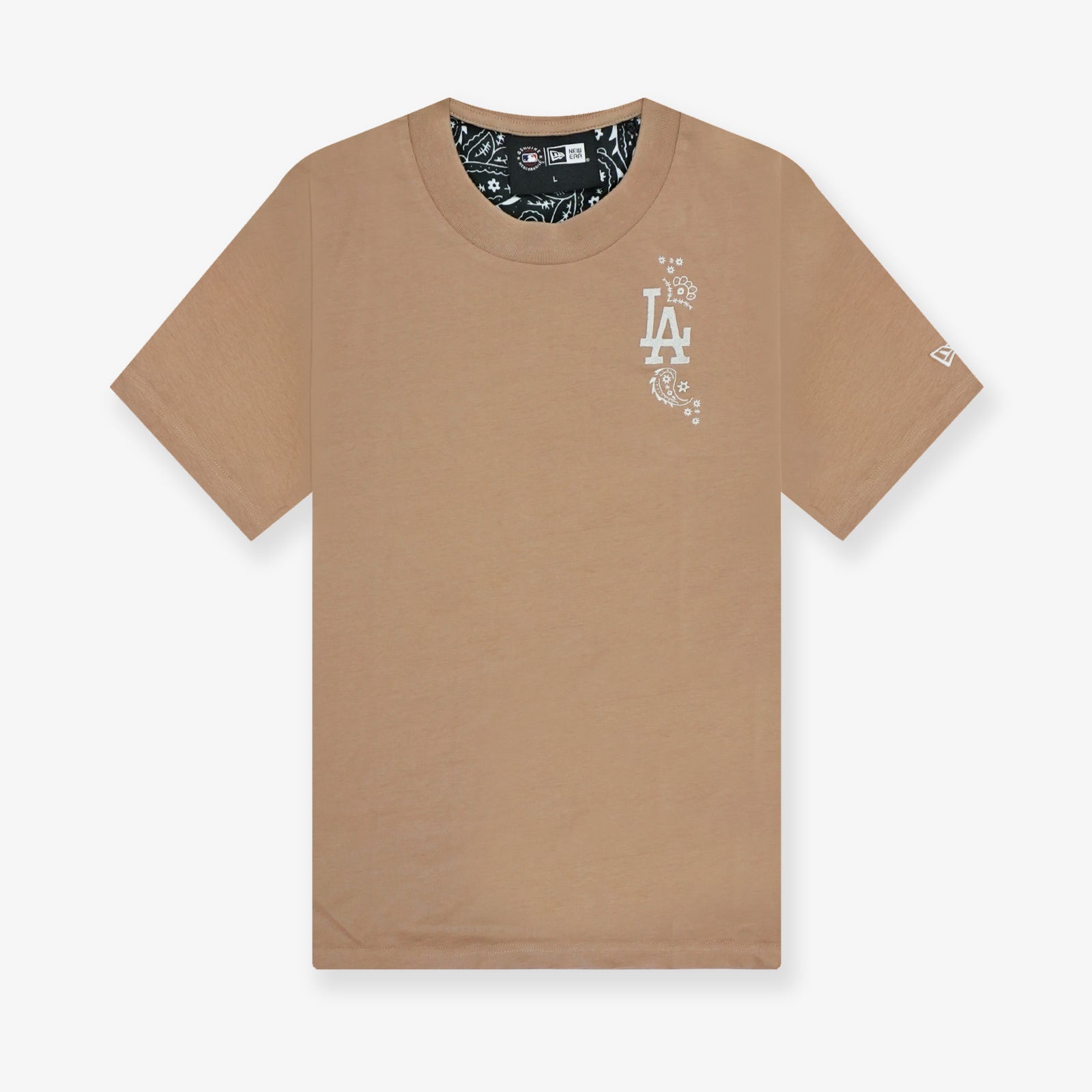 LA Dodgers MLB Colour Essentials Beige Oversized T-Shirt