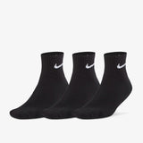 Nike Everyday Cushion Ankle Socks (3 Pairs) - Black