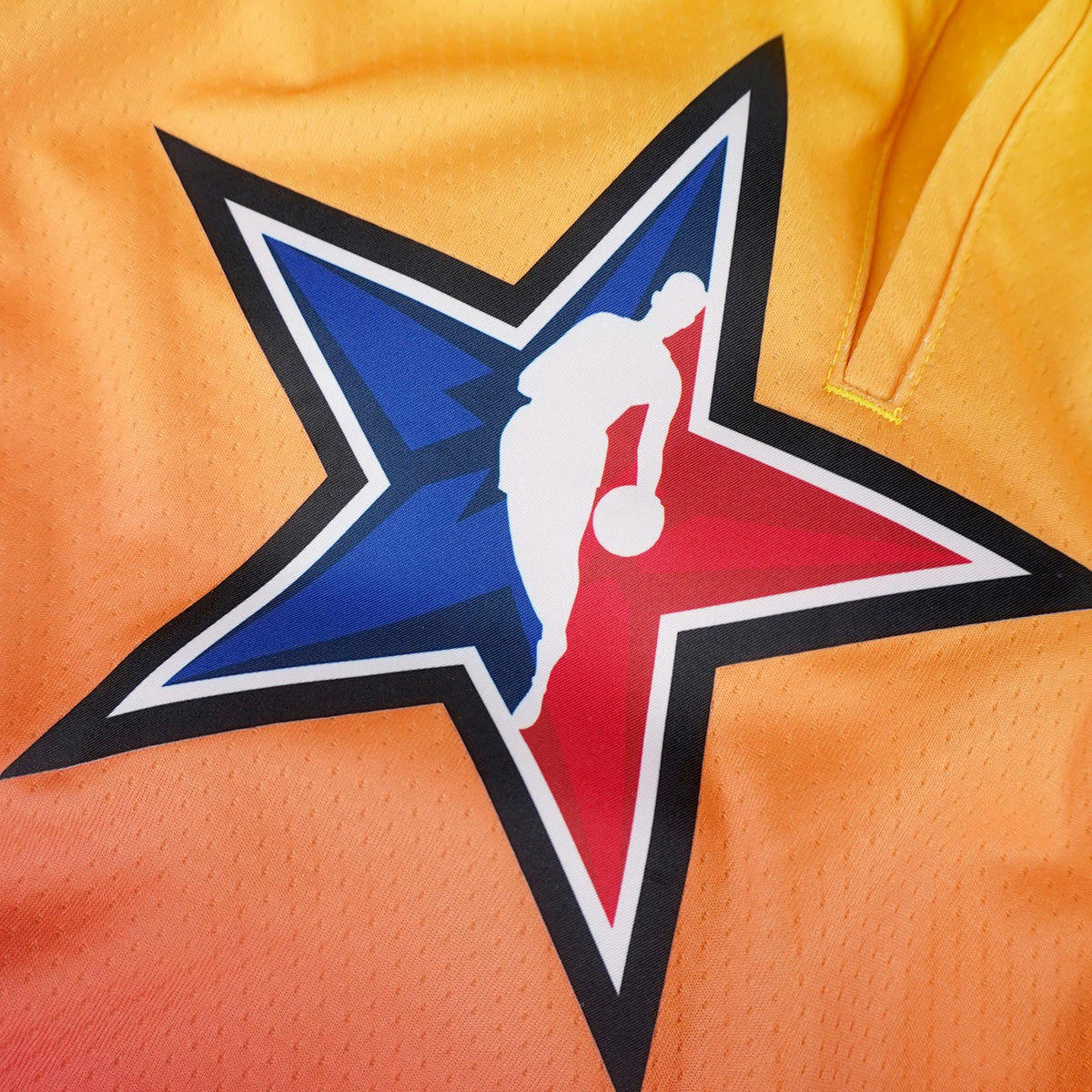 2023 All Star Edition Dri FIT Swingman Shorts Yellow Throwback