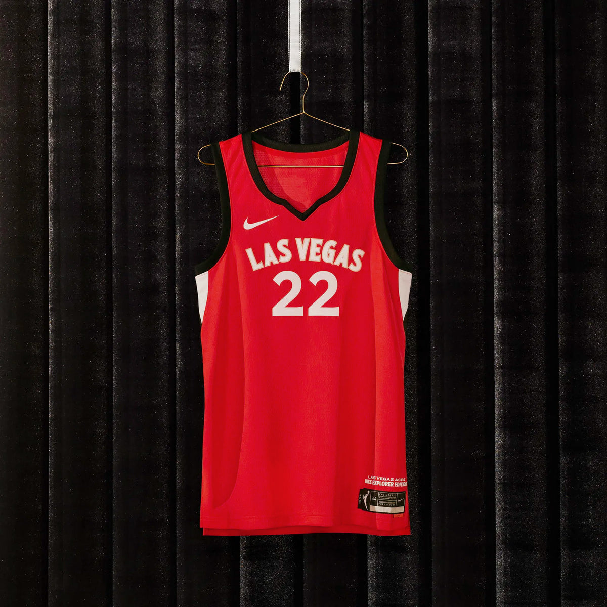 A'ja Wilson Las Vegas Aces Nike WNBA Basketball Jersey. Nike.com