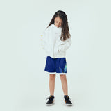 Nike All Star Icon Fleece Youth Oversized Hoodie - White