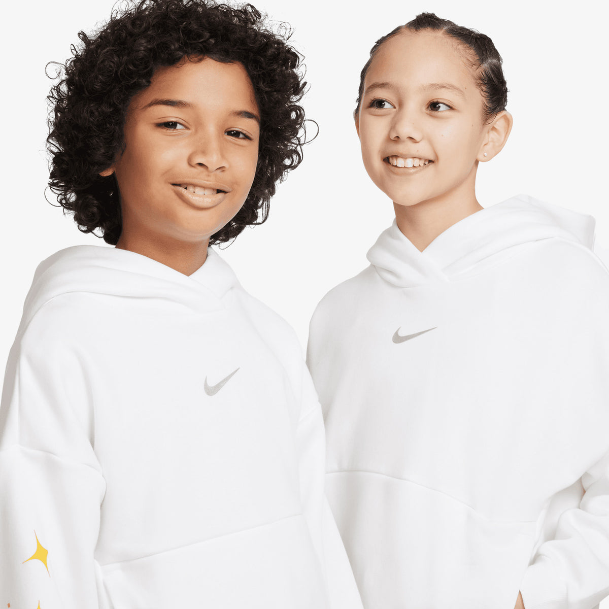 White nike hoodie youth hotsell
