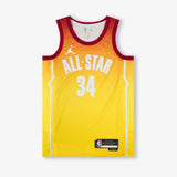 Giannis Antetokounmpo 2023 All Star Edition Swingman Jersey - Yellow