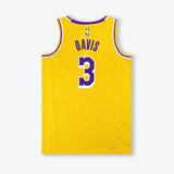 Anthony Davis Los Angeles Lakers Icon Edition Swingman Jersey - Yellow