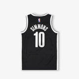 Ben Simmons Brooklyn Nets Icon Edition Youth Swingman Jersey - Black