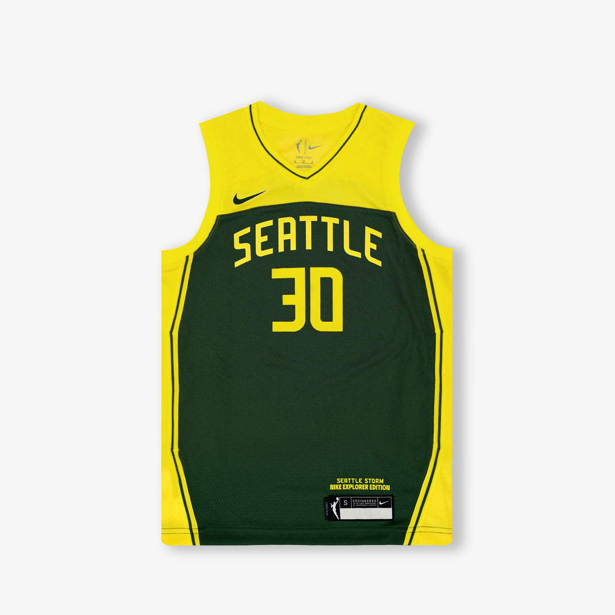 Youth Seattle Storm Breanna Stewart Nike Green 2021 Explorer Edition  Victory Player Jersey
