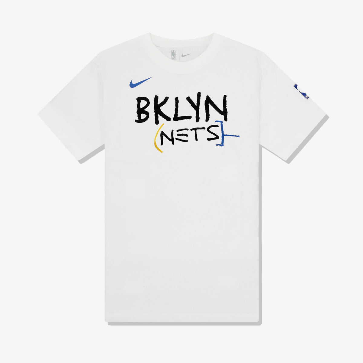 Brooklyn Nets City Edition NBA Logo T-Shirt - White