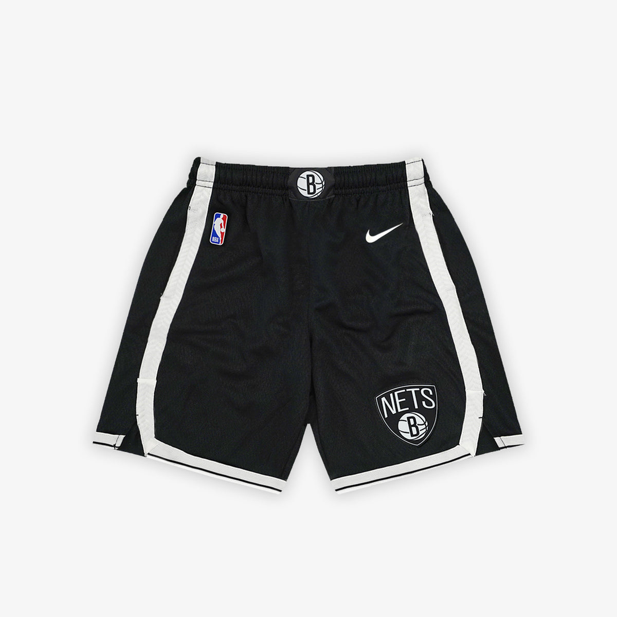Nike NBA Brooklyn Nets Icon Edition Swingman Shorts Mens Sz Small AJ5584-010