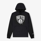 Brooklyn Nets NBA Essential Fleece Hoodie - Black