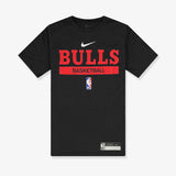 Chicago Bulls Dri-FIT NBA Practice T-Shirt - Black
