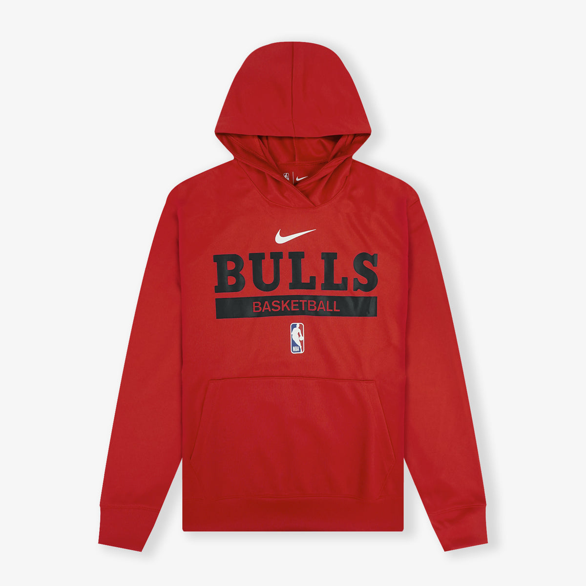 Chicago Bulls Spotlight Dri-FIT NBA Pullover Hoodie - Red