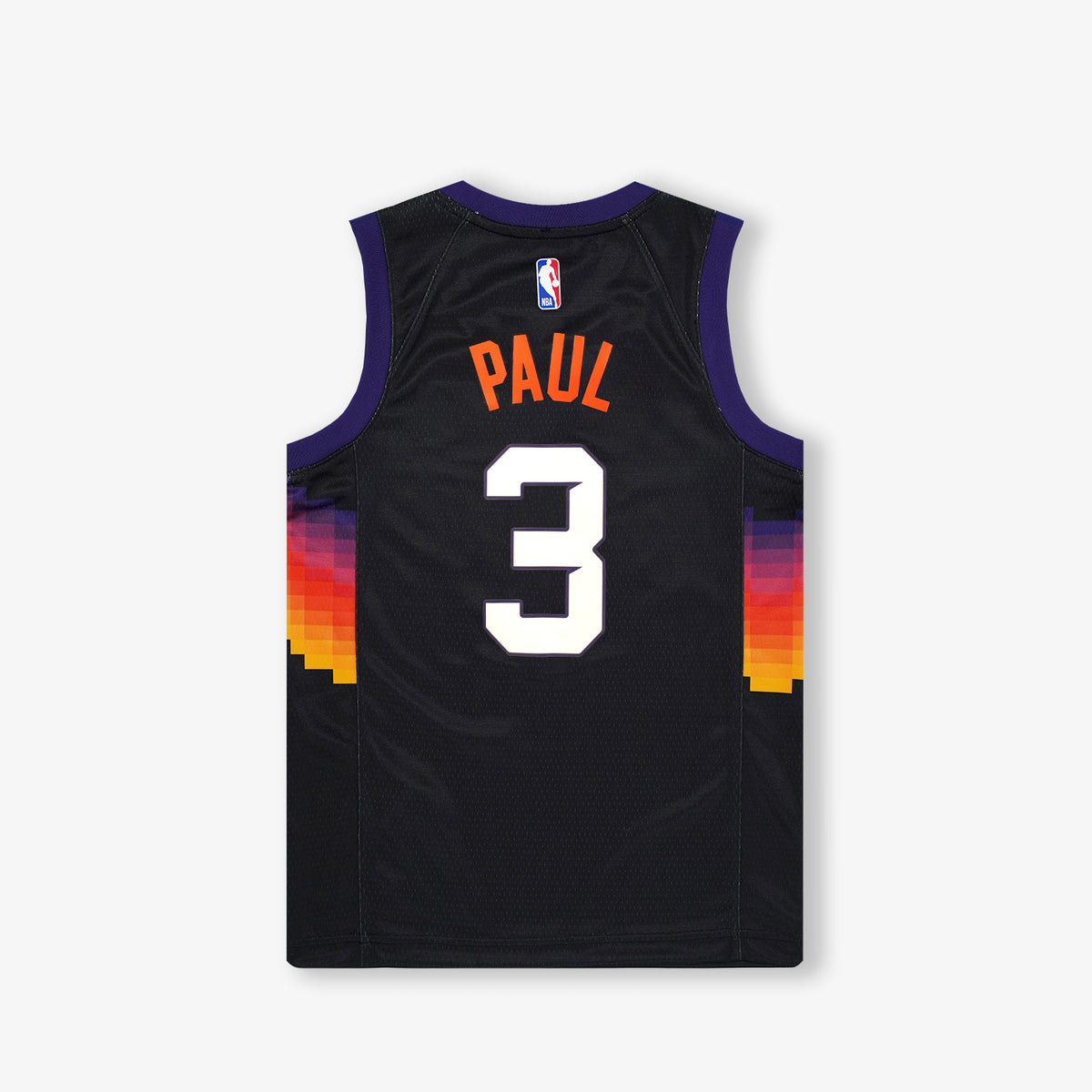 PAUL#3 Phoenix Suns White NBA Jersey