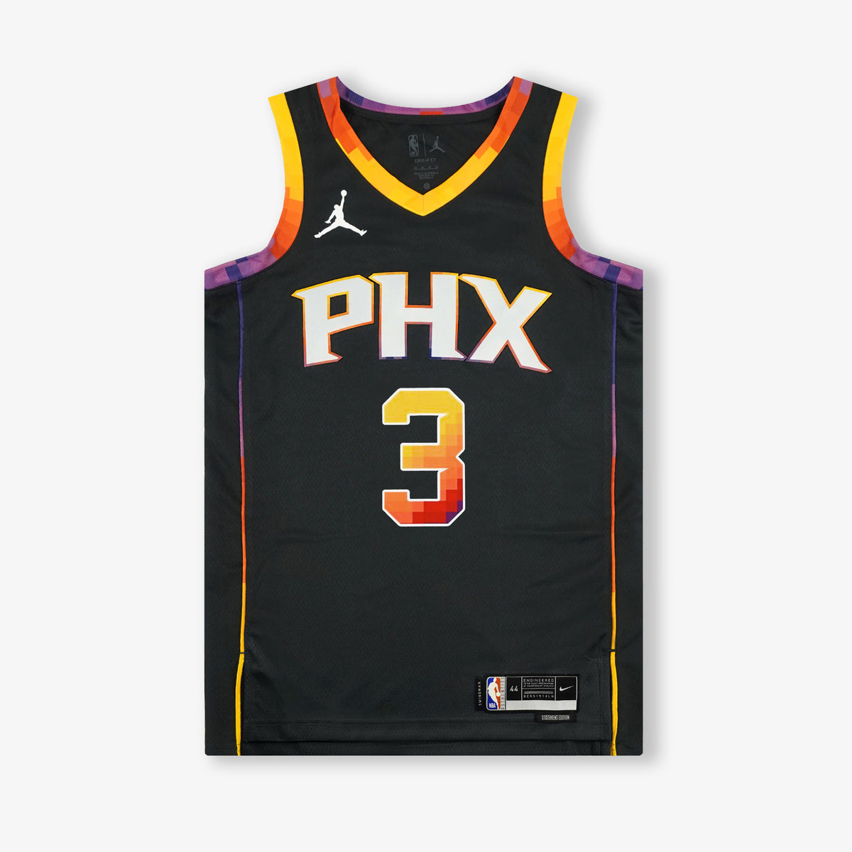 Jordan Men's Brand Chris Paul Black Phoenix Suns 2022/23 Statement Edition  Name and Number T-shirt