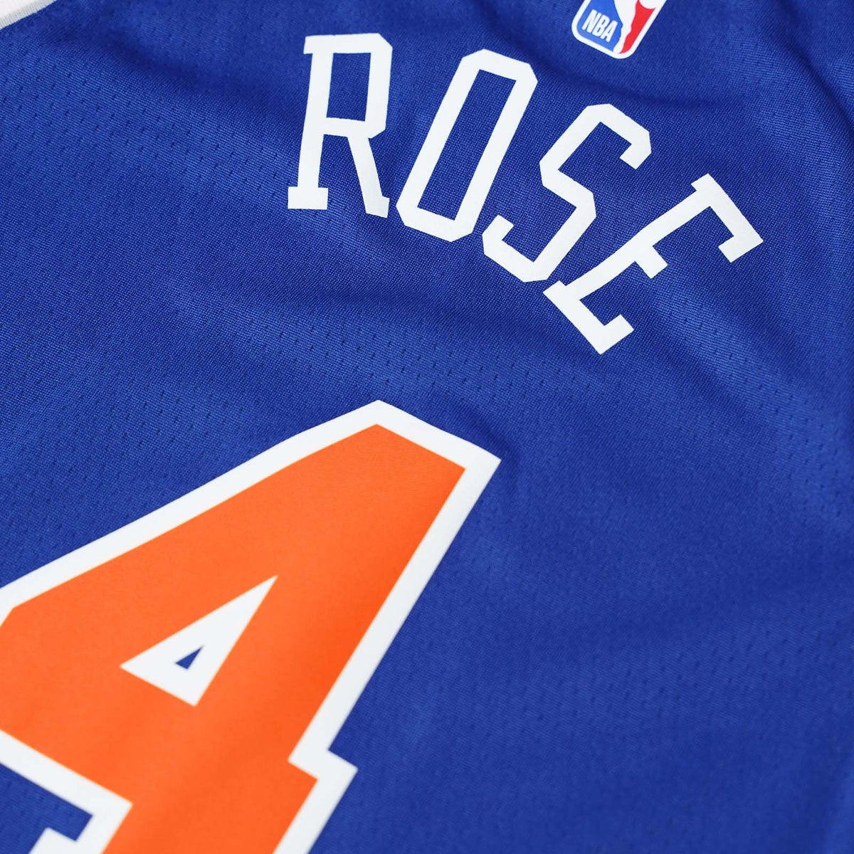 Derrick Rose New York Knicks Icon Edition Youth Swingman Jersey - Blue