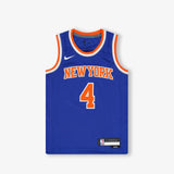 Derrick Rose New York Knicks Icon Edition Youth Swingman Jersey - Blue