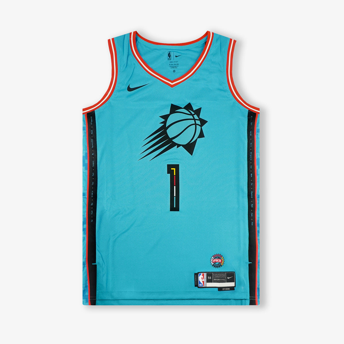 Devin Booker Phoenix Suns 2023 City Edition Swingman Jersey - Turquoise
